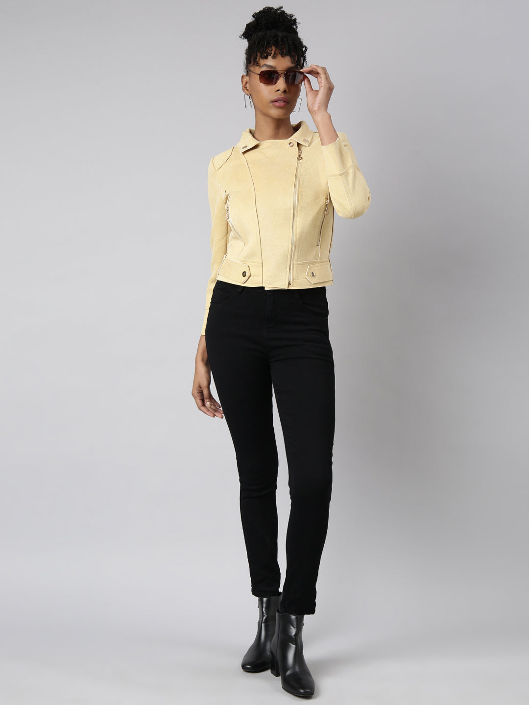 Women's Yellow Tailored Jacket