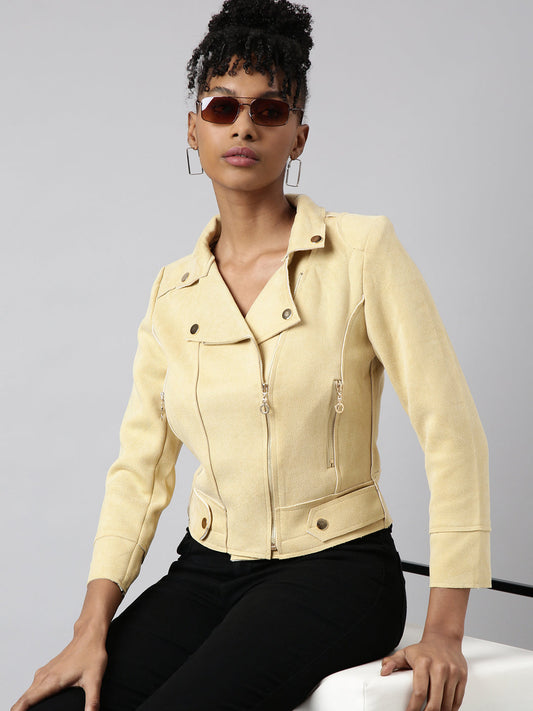 Women's Yellow Tailored Jacket