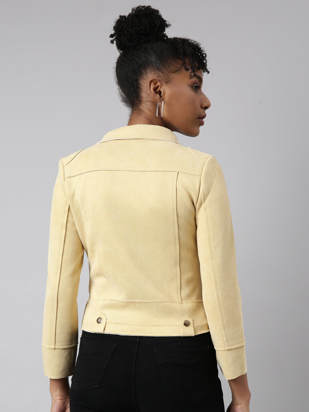Women's Yellow Tailored Jacket