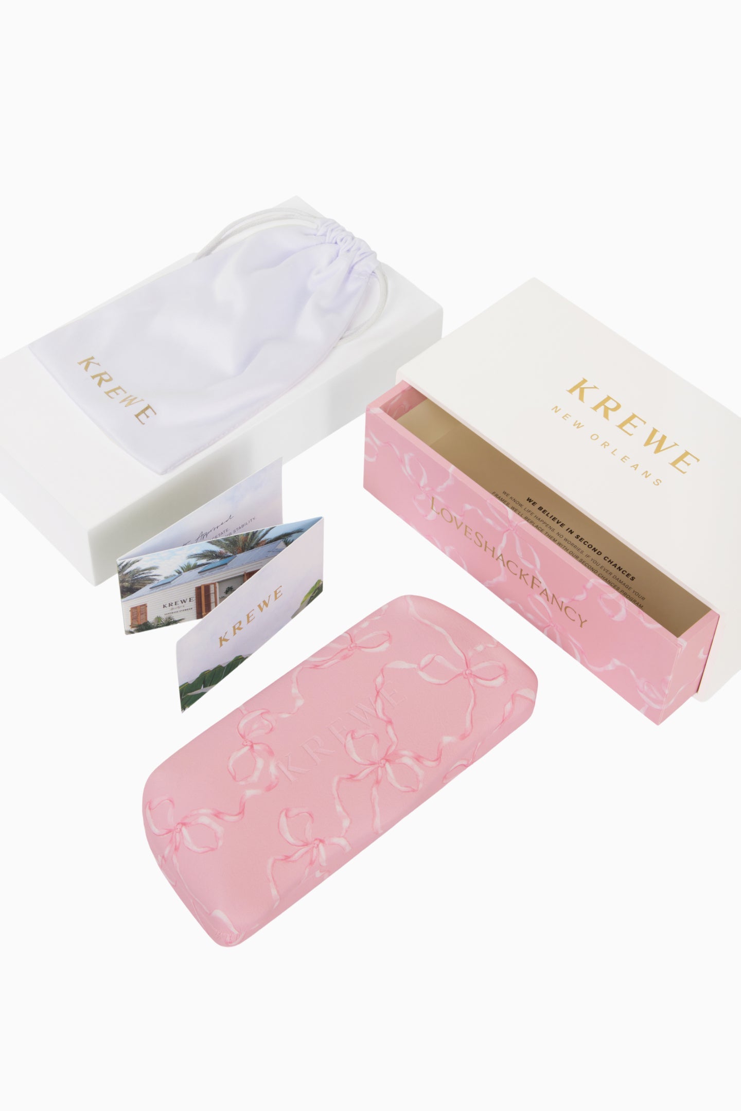 LoveShackFancy x KREWE Sasha Sunglasses