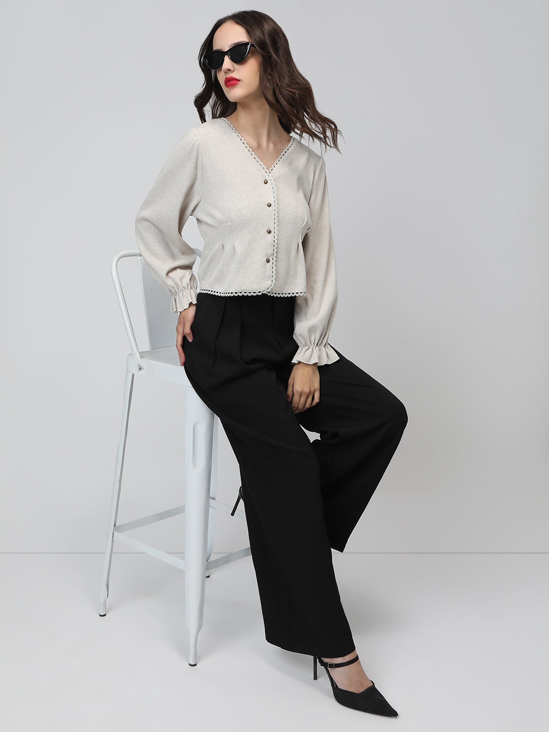 Women's Grey Top