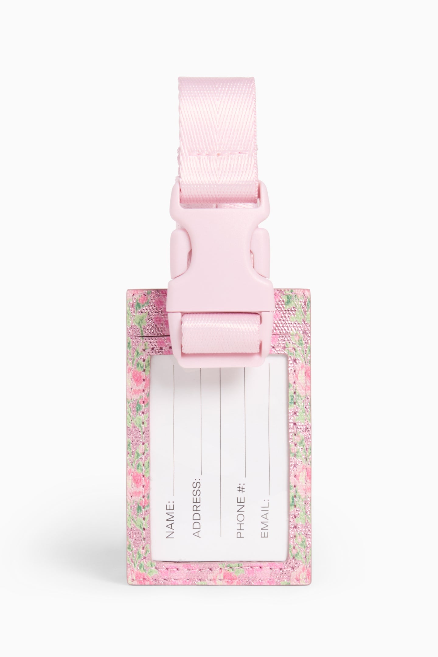 STATE x LoveShackFancy Logan Heirloom Print Luggage Tag