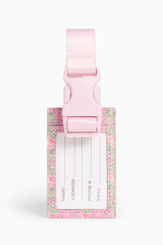 STATE x LoveShackFancy Logan Heirloom Print Luggage Tag