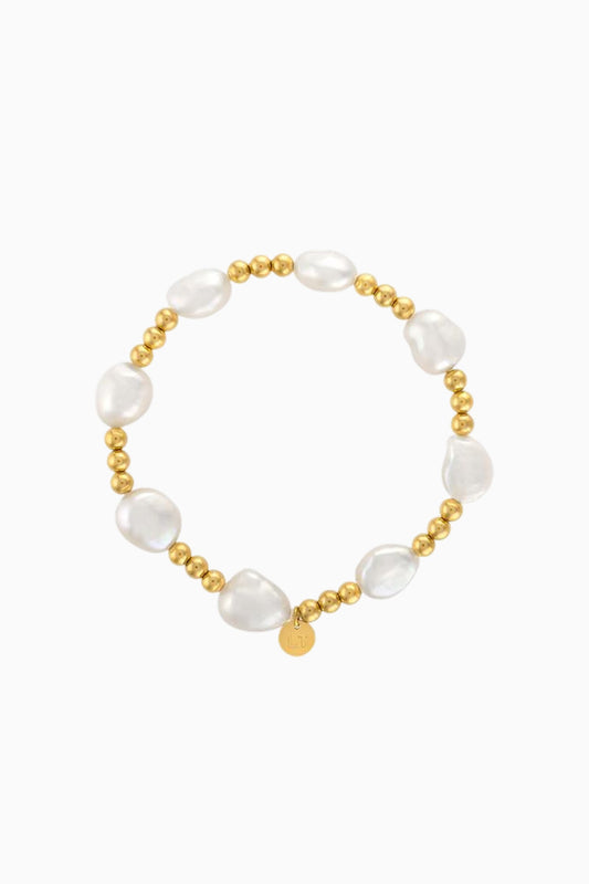 Logan Tay Gold Nugget Bracelet