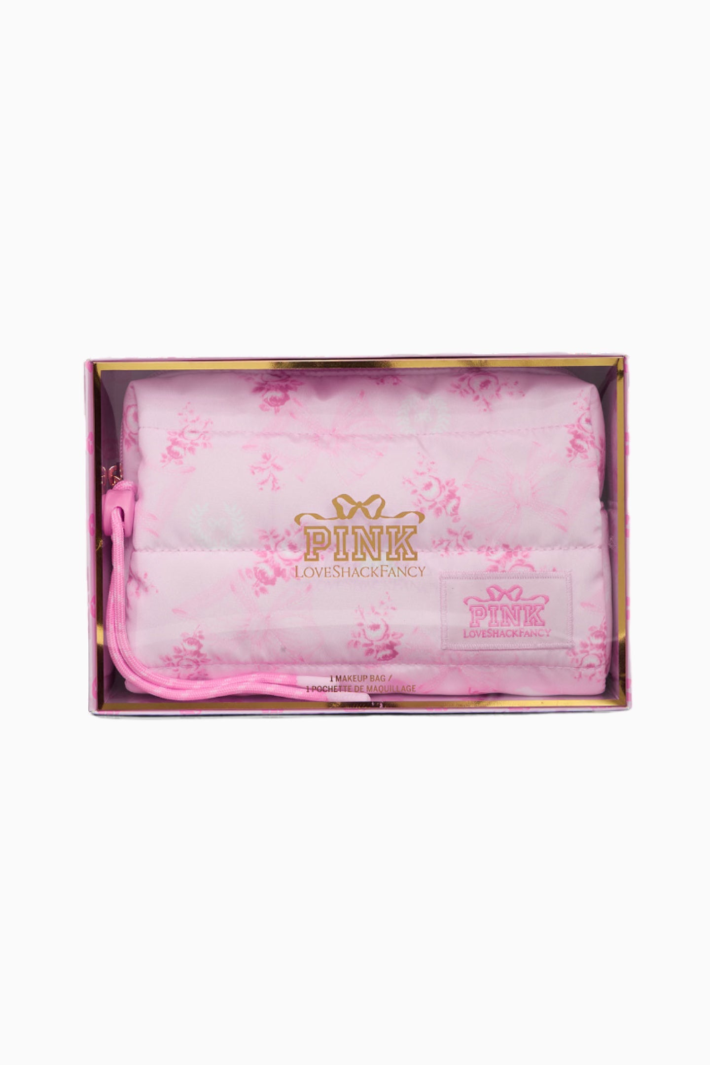 PINK x LoveShackFancy Makeup Bag