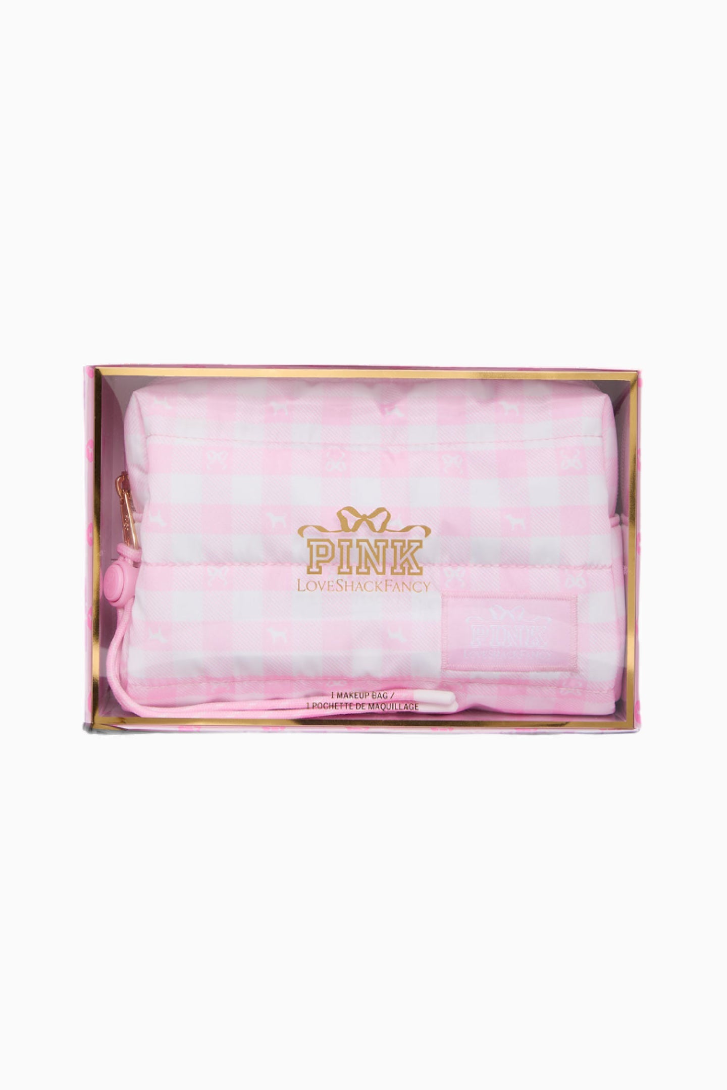 PINK x LoveShackFancy Makeup Bag