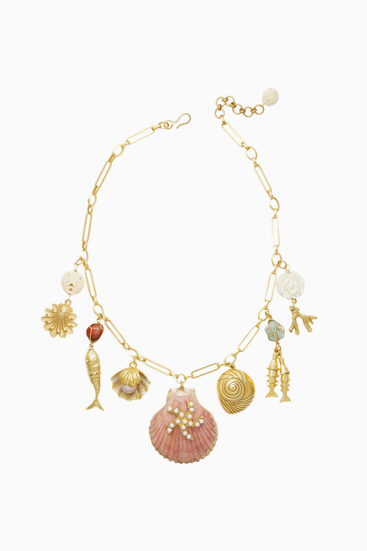Brinker+Eliza Montauk Shell Necklace