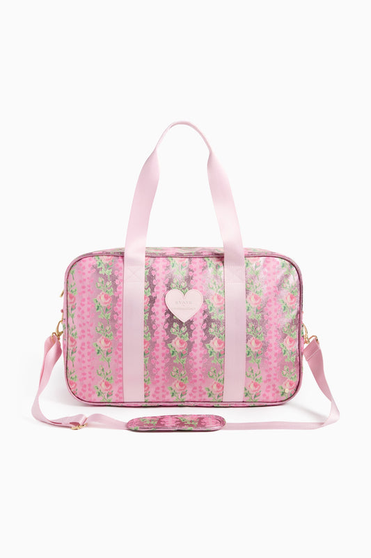 STATE x LoveShackFancy Heirloom Print Rockaway Duffle